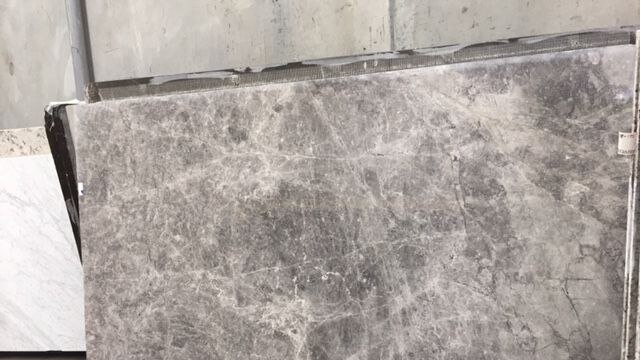 Large dressed slabs of grey stone