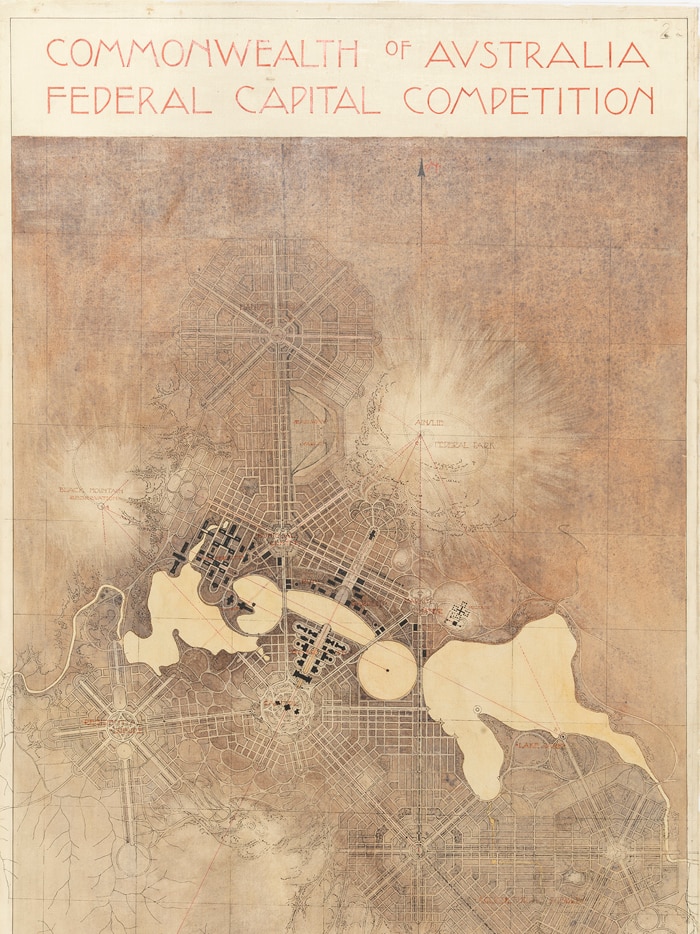 Competitor number 29 Walter Burley Griffin: City and environs.