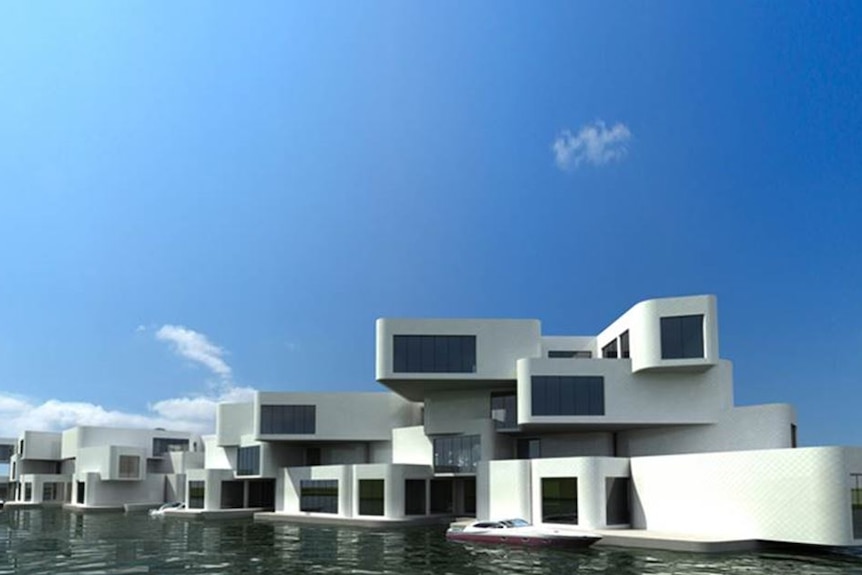 Floating housing design