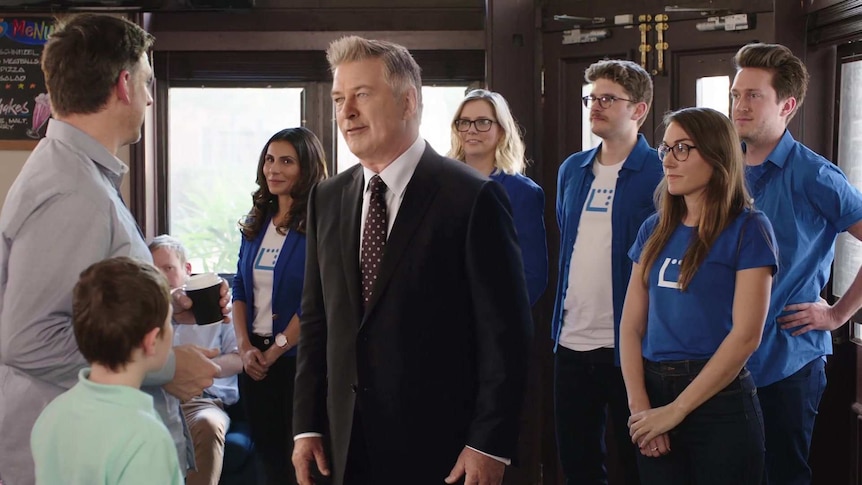 Alec Baldwin in a Latitude Insurance commercial