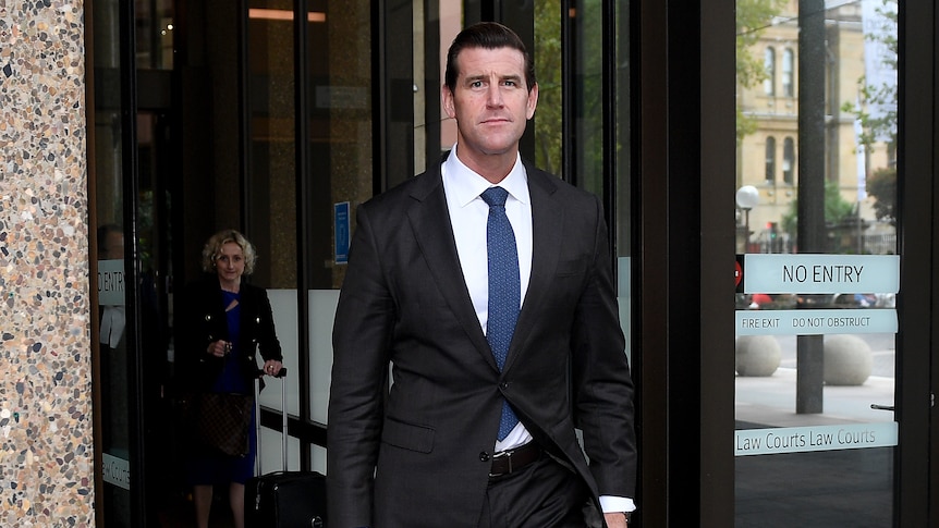 Ben Roberts-Smith arrives at court