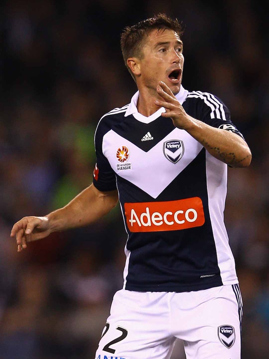 Harry Kewell was forced to take his chances from distance but linked up well with Marco Rojas.