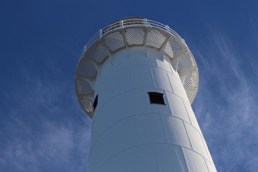 Top of Tasman Island lighthouse