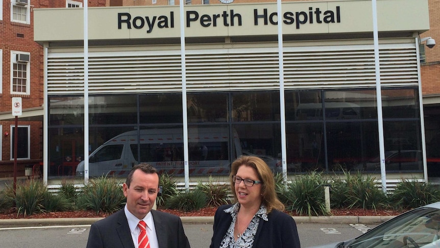 WA opposition leader Mark McGowan and federal opposition health spokeswoman Catherine King