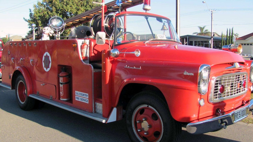 1961 International fire truck