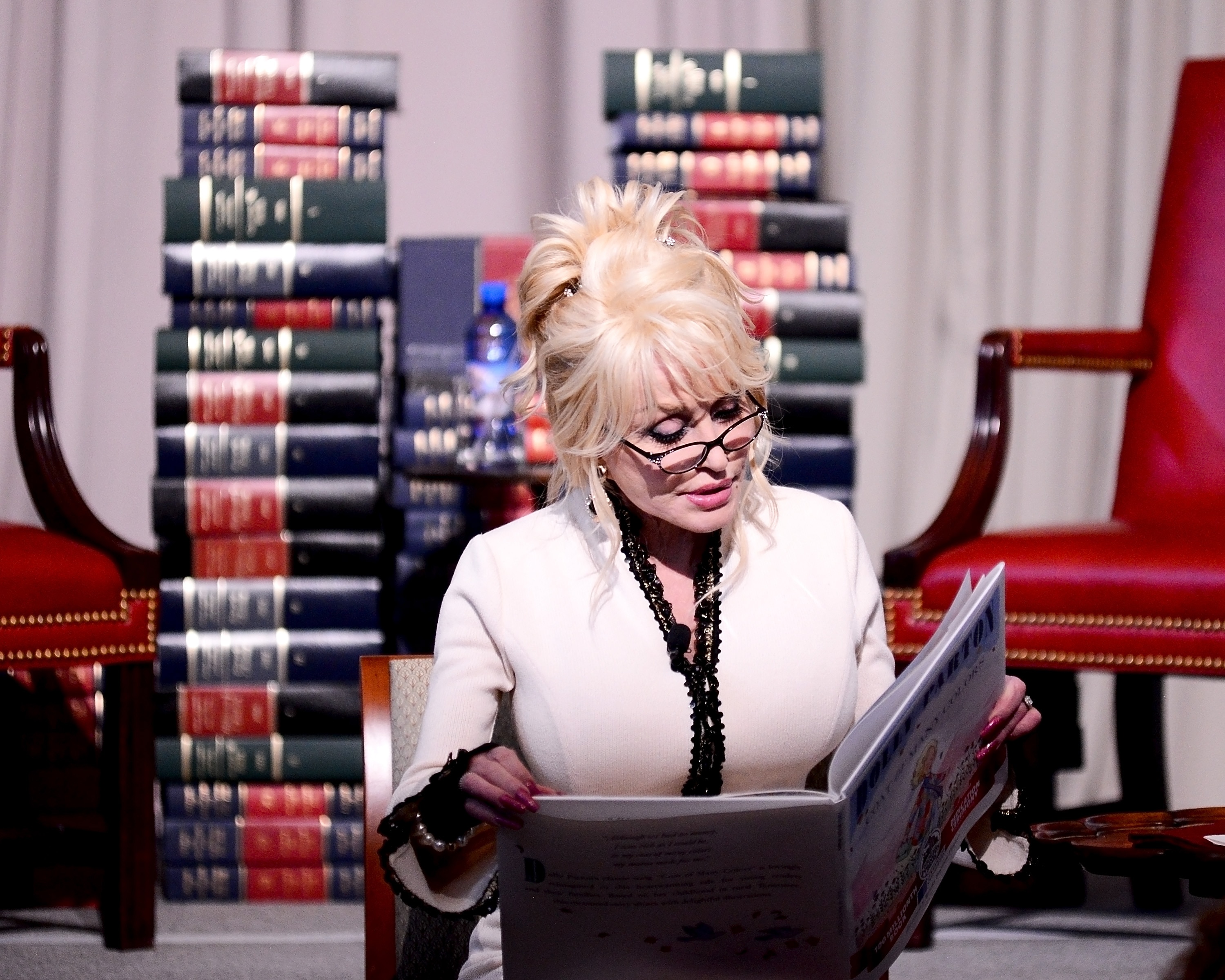 How Dolly Parton fostered child literacy as a tribute to her dad