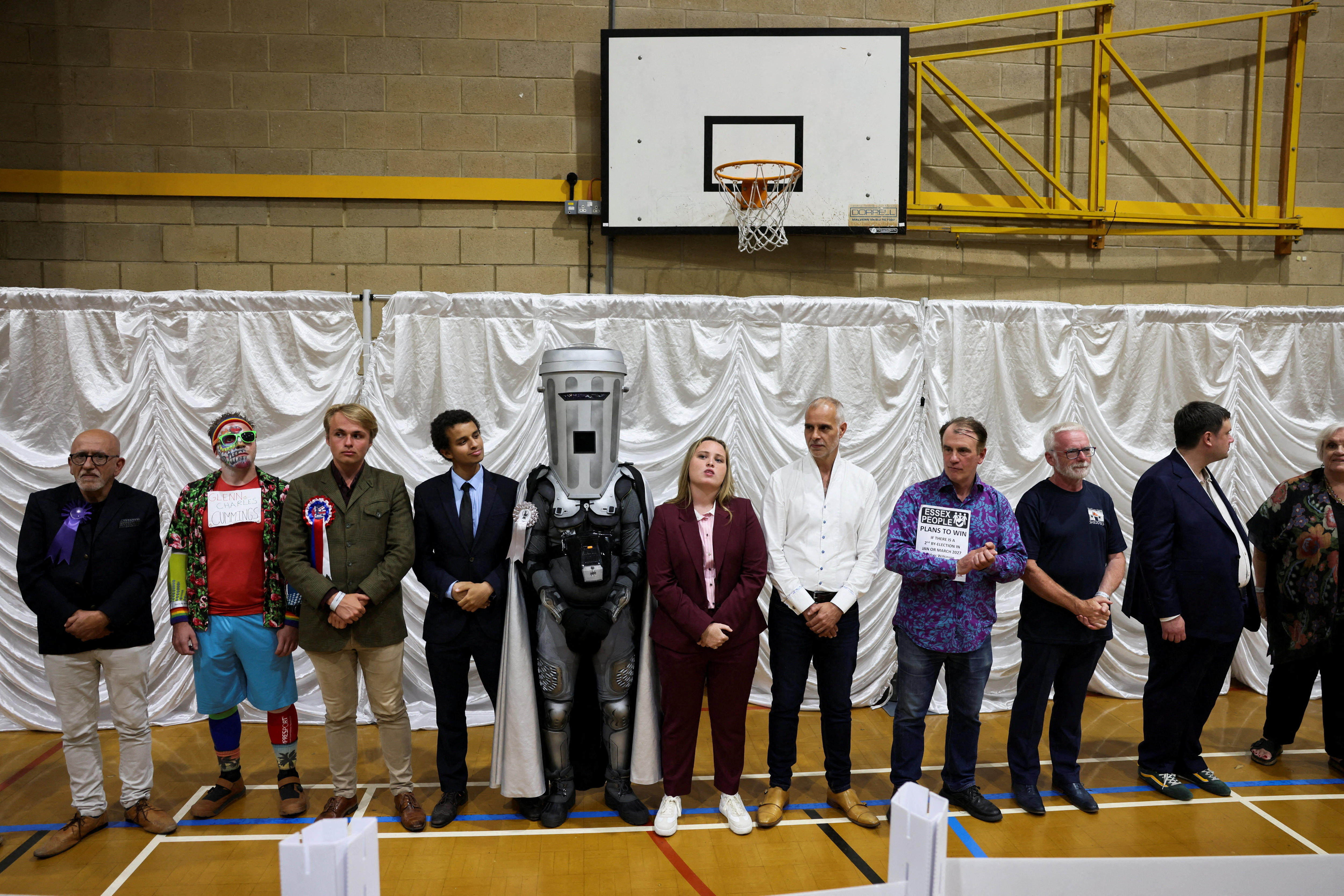 Farage dominates Clacton by-election, Binface surges and 32 others trail