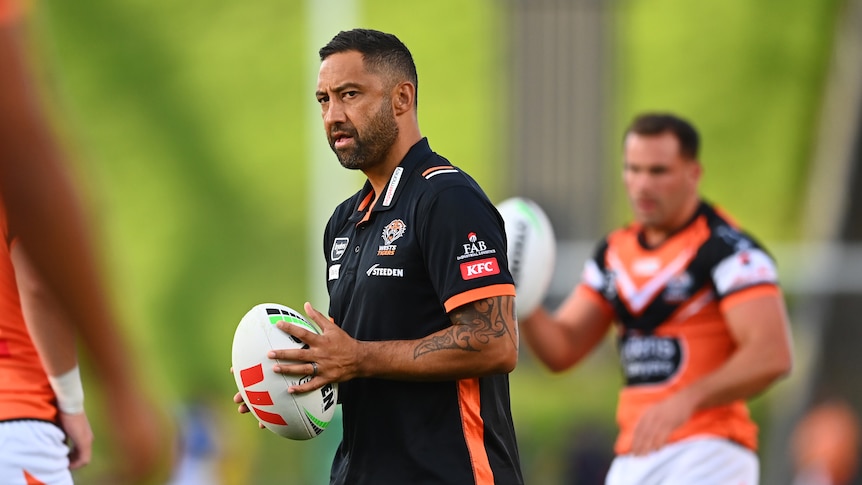 Benji Marshall begins life as Wests Tigers coach as the joint venture  searches for something to believe in - ABC News