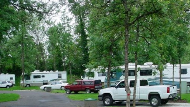 A recreational vehicle park.