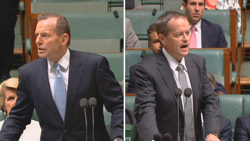 Abbott, Shorten on Holden's exit