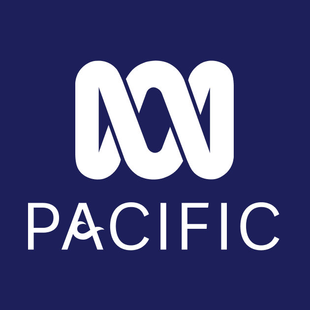 abc pacific logo, blue square with white writing