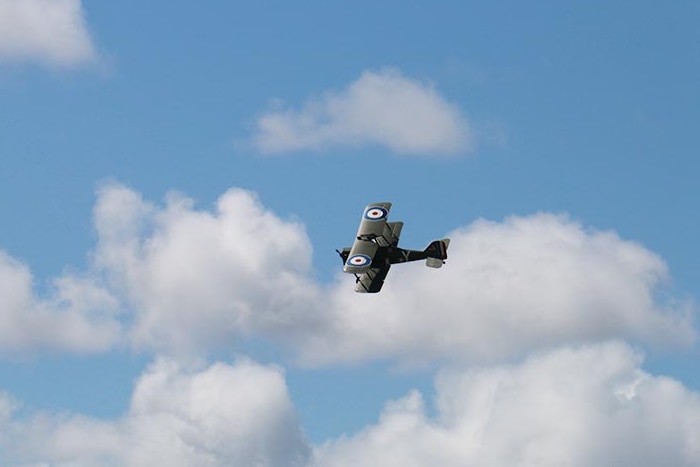 Royal Aircraft Factory SE5A in action