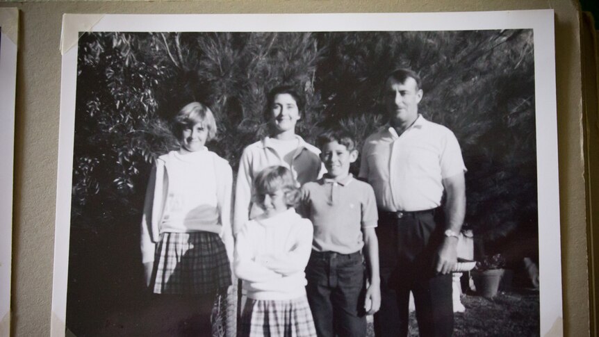 Juliette and Kenneth Griffith with children Barbara, Lloyd and Bronwyn.