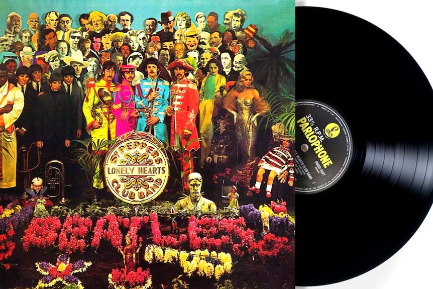 Sgt Peppers album and cover