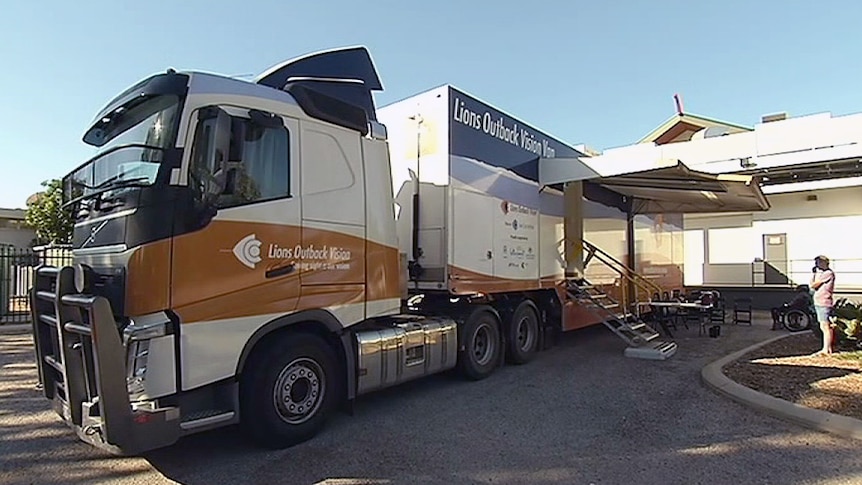 The Lions Outback Vision Van.