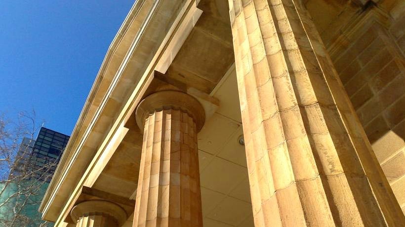 Adelaide Magistrates Court pillars