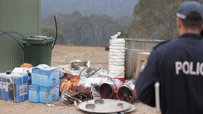 Two men accused of running Breaking Bad-style meth lab hidden on rural property near Braidwood face court