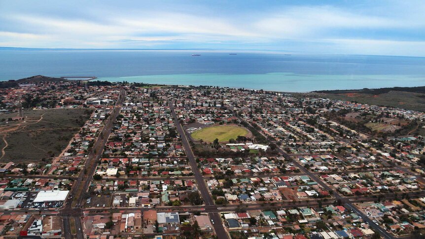 Whyalla from the air