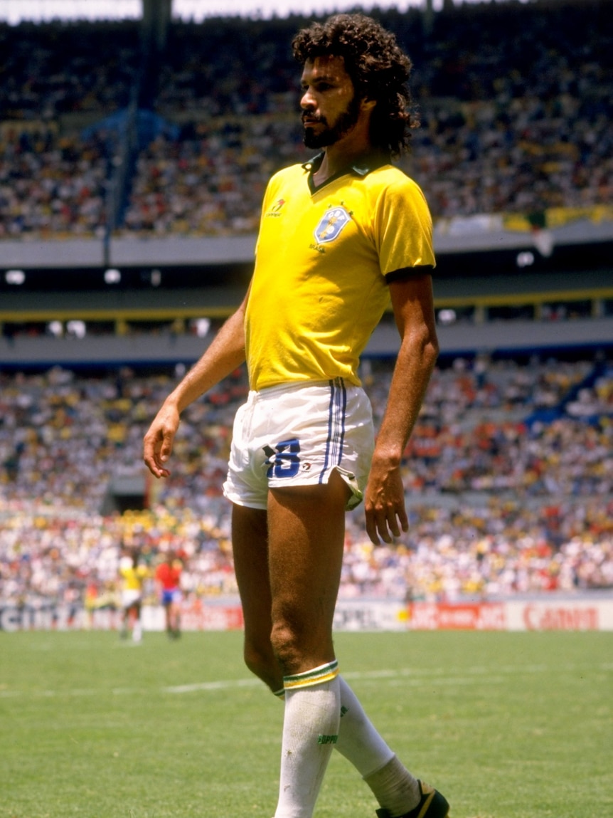 Brazilian legend ... Socrates had died aged 57