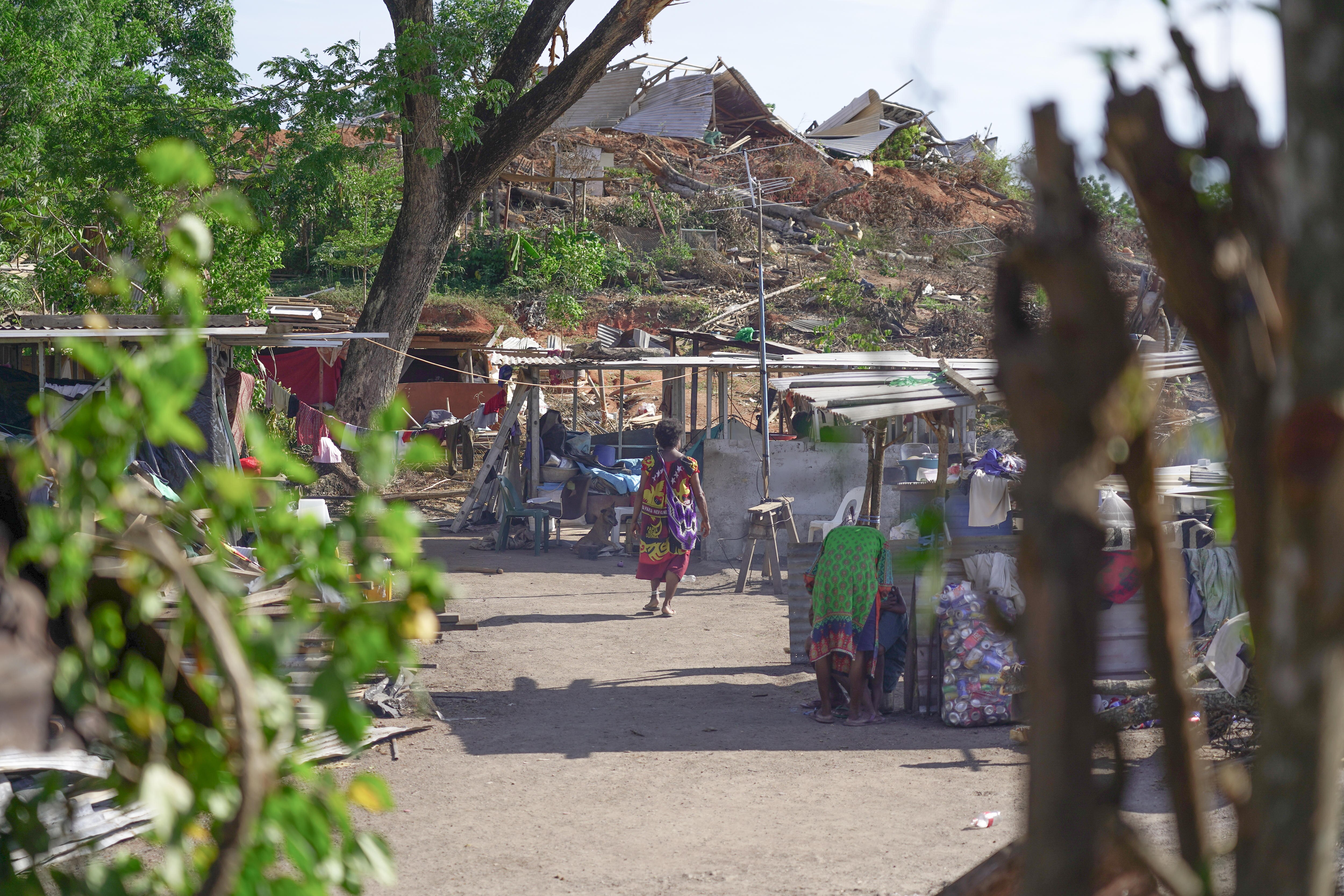 Around half of Port Moresby’s population live in informal settlements