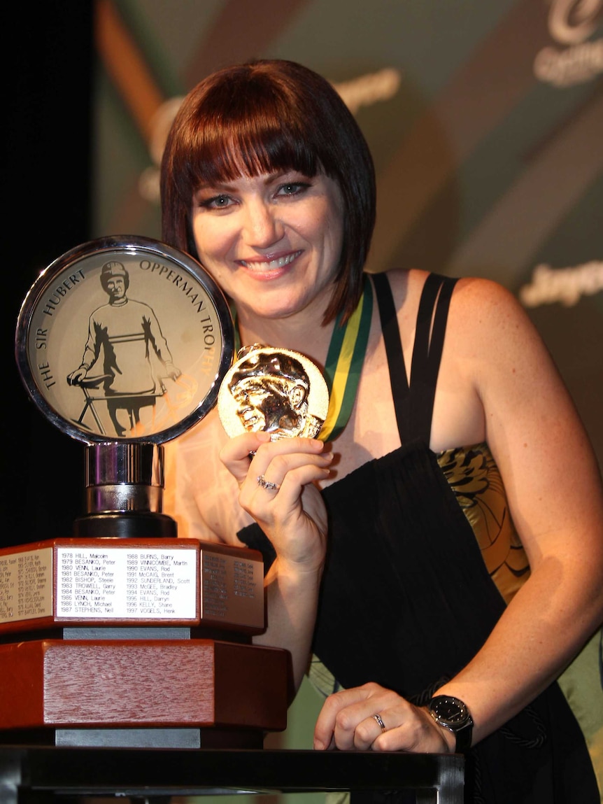 Cyclist of the year ... Anna Meares won gold in the Olympic track cycling women's sprint finals in London.