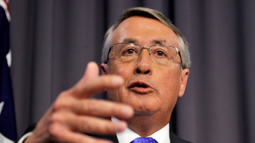 Treasurer Wayne Swan.