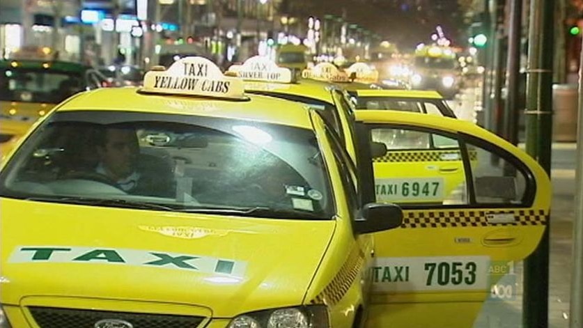 Protest over proposed changes to taxi industry