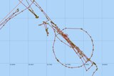 “海床建造者”号搜寻MH370时的运动轨迹