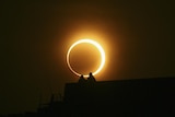 Sky watchers go bush to see annular eclipse
