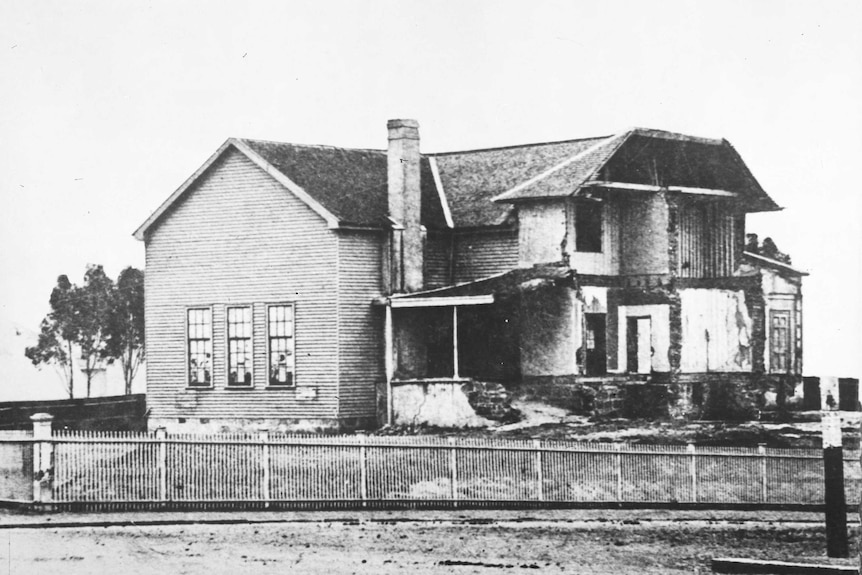 The old ballroom at Old Government House