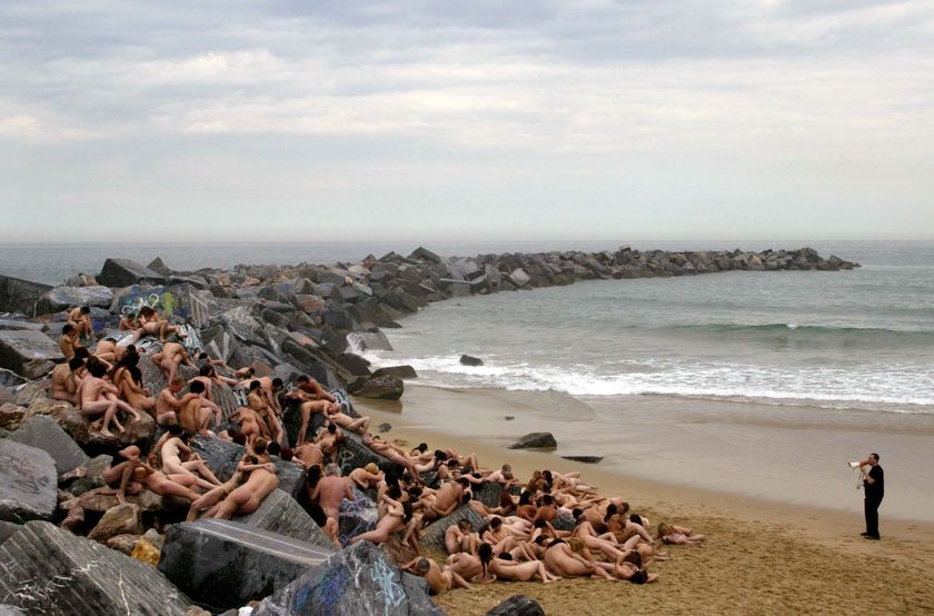 How it felt to get naked with strangers for Spencer Tunicks nude Melbourne photo shoot