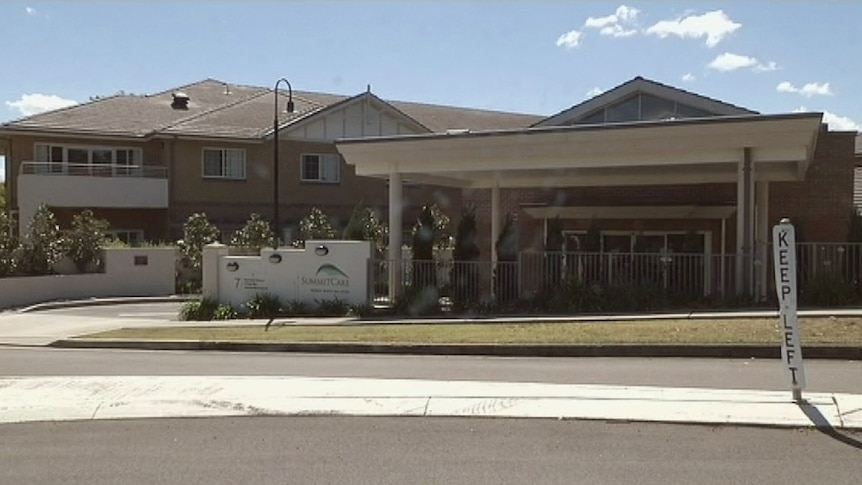 SummitCare nursing home at Wallsend where Gwen Fowler and Ryan Kelly died.