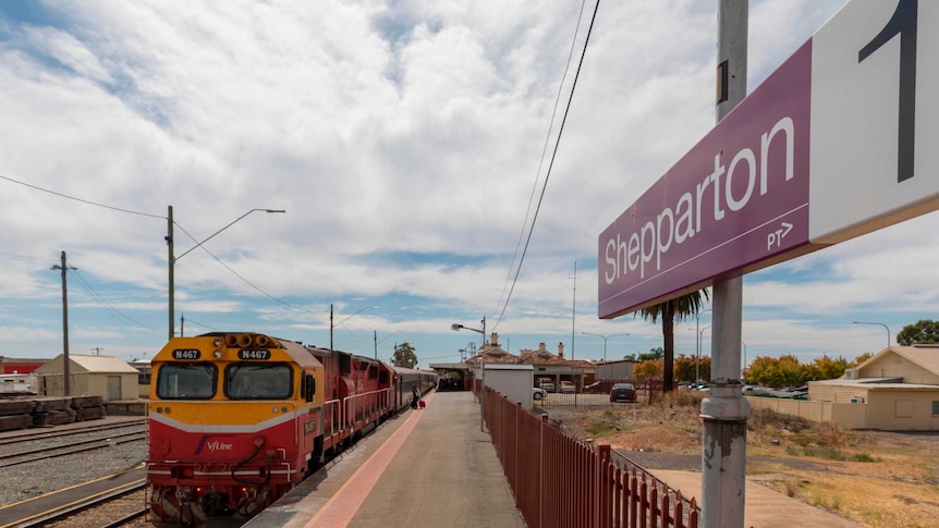 train at train station