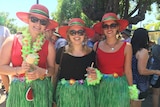 Three women at the Chinchilla Melon Festival