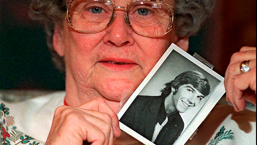 Louise Clinkscales holds a photo of her son Kyle Clinkscales at age 21 in this undated file photo.