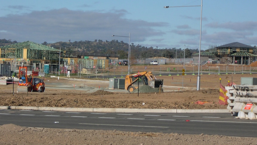 An estimated 13 new suburbs will be built in the Molonglo Valley housing up to 55,000 people.