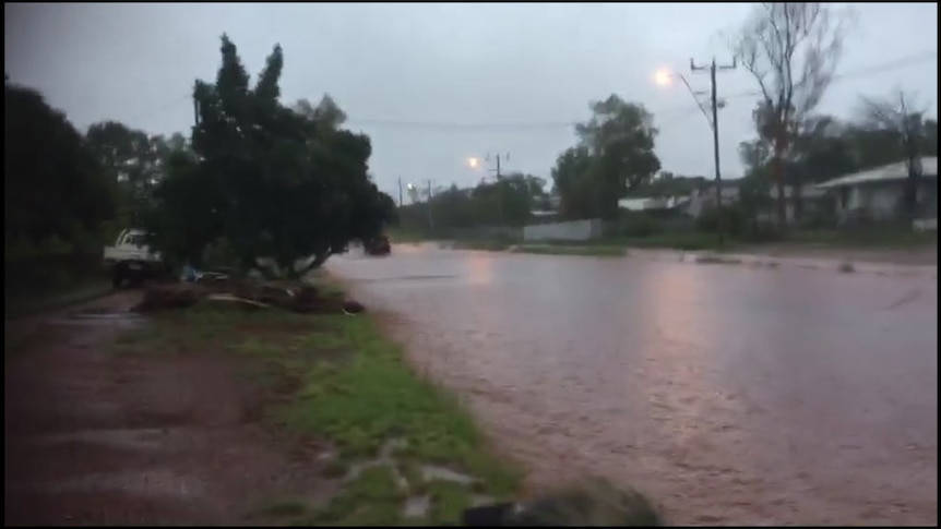 Flooding at Tennant Creek