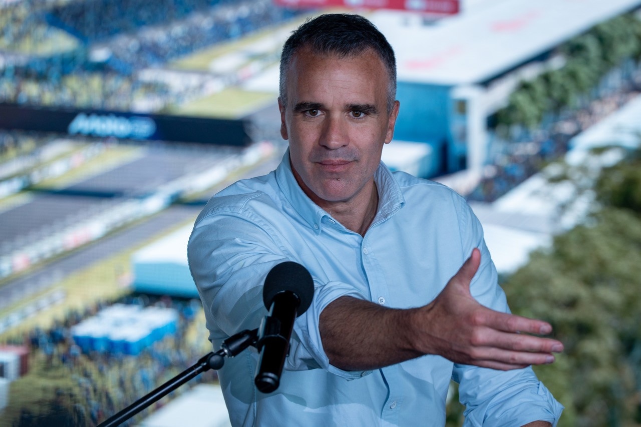 Politics of the parklands on show at Labor's big MotoGP reveal