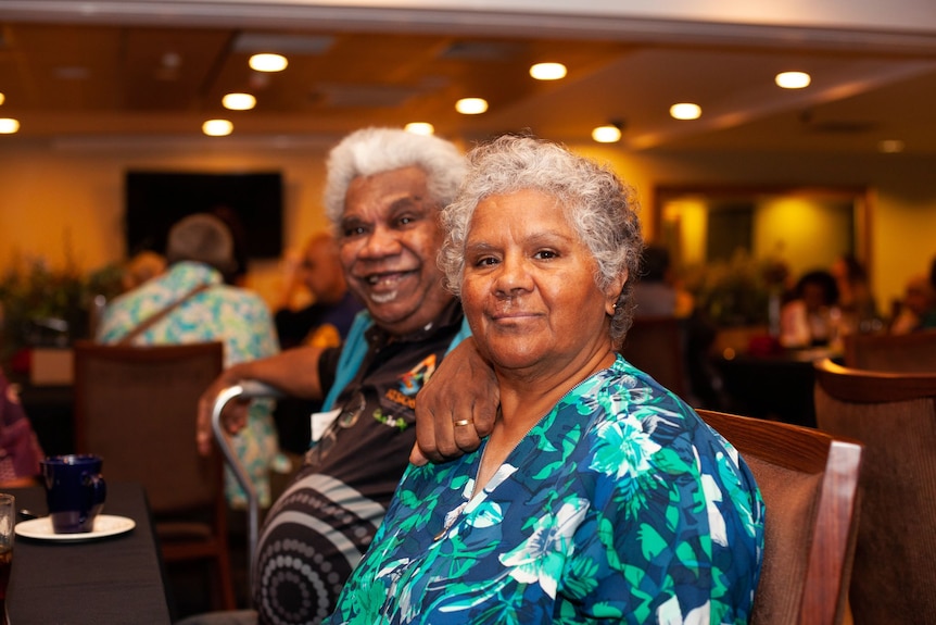 An image of Marilyn Duncan and Robert Duncan smiling 