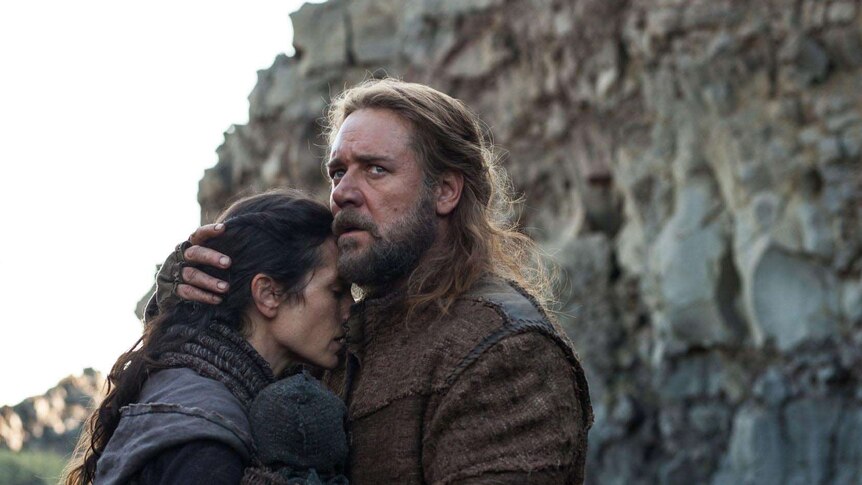 Jennifer Connelly and Russell Crowe in Noah.