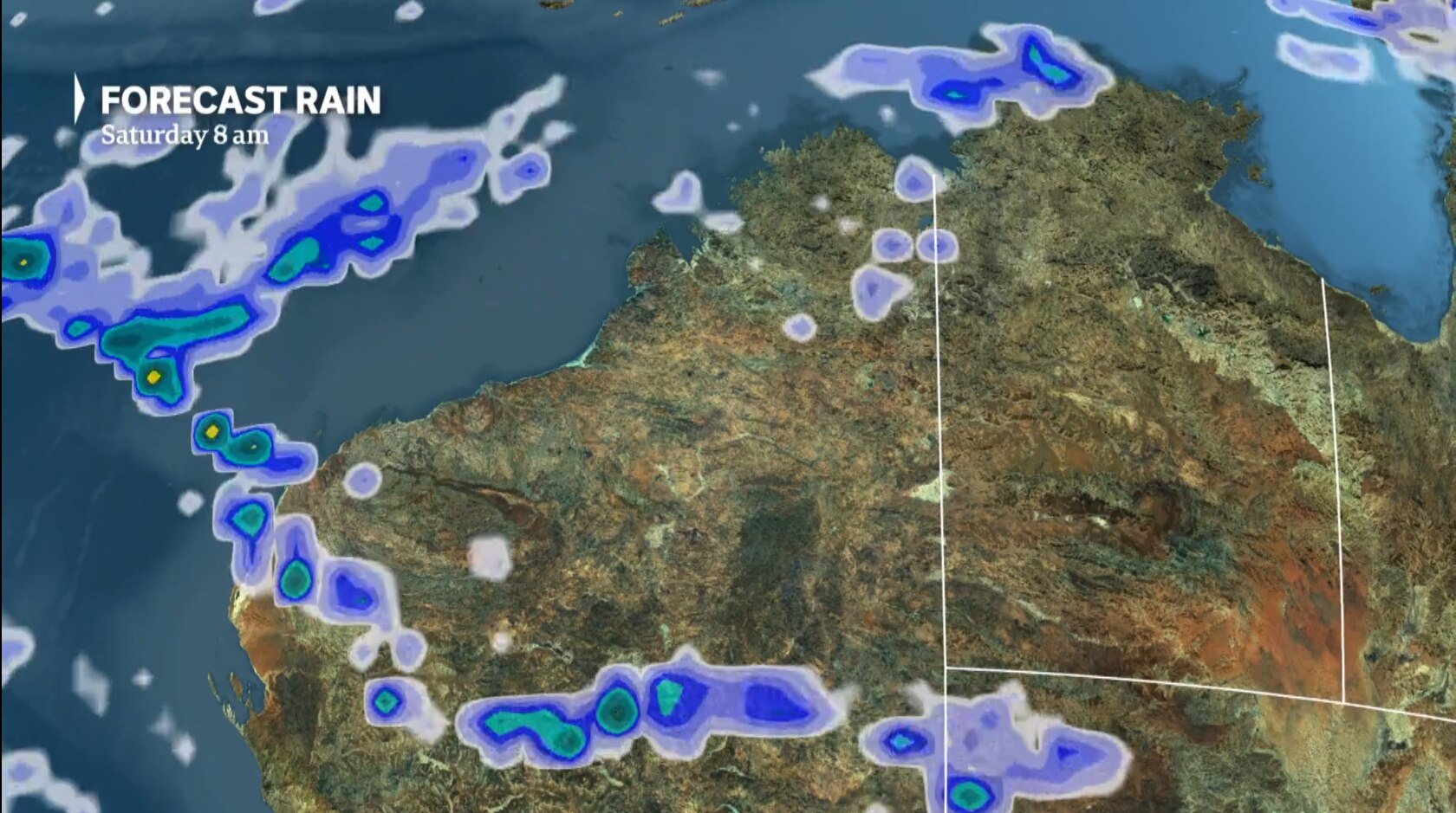 Widespread rain will spread south-east across Australia during the ...