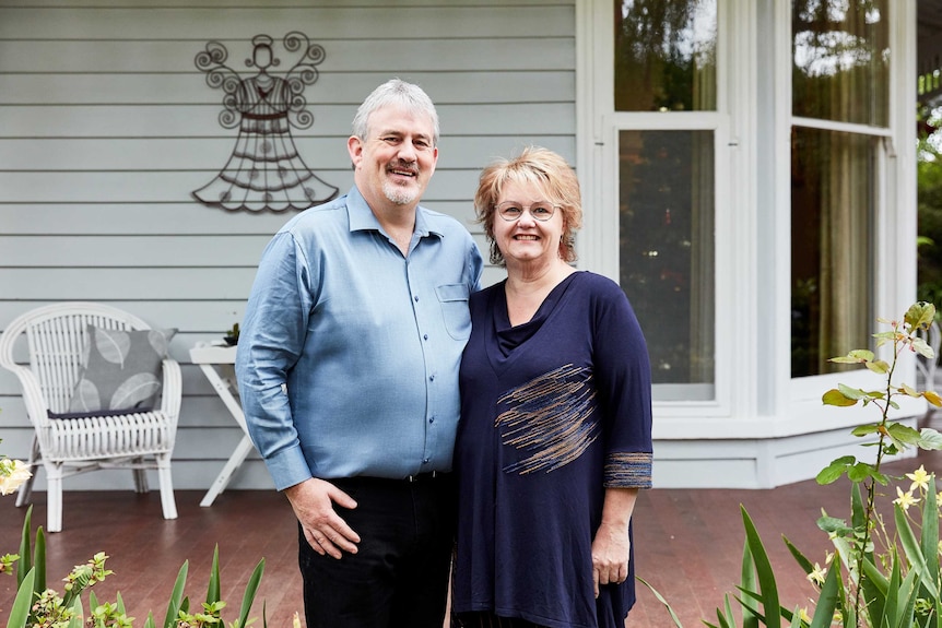 Andrew and Kathryn Stubbings run Heytesbury House, a luxury bed and breakfast in a 116-year-old Edwardian house in Cobden.