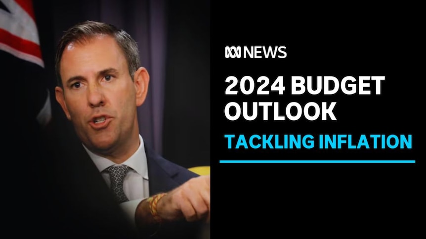 2024 Budget Outlook, Tackling Inflation: Federal Treasurer Jim Chalmers speaks during a media conference.