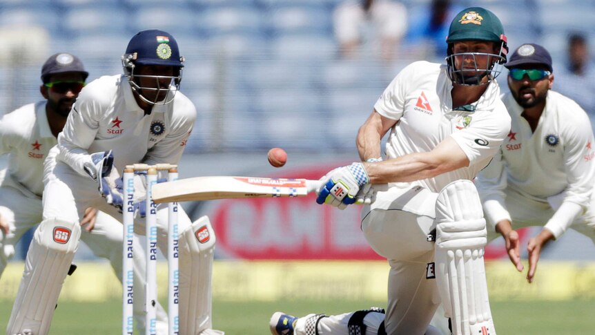 Shaun Marsh failed to make an impression during Australia's tour of India earlier this year.