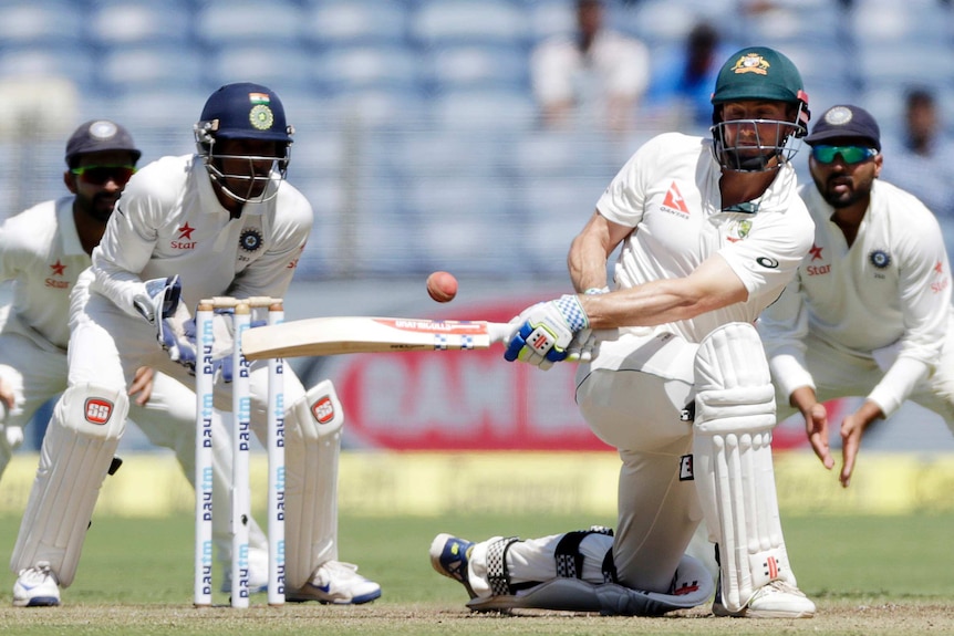 Shaun Marsh failed to make an impression during Australia's tour of India earlier this year.