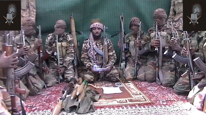 A video screengrab shows a man claiming to be Abubakar Shekau, the leader of Nigerian Islamist extremist group Boko Haram.
