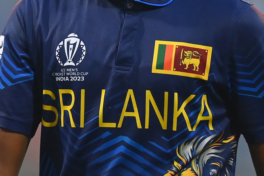 Generic image of a Sri Lanka cricketer at the men's World Cup