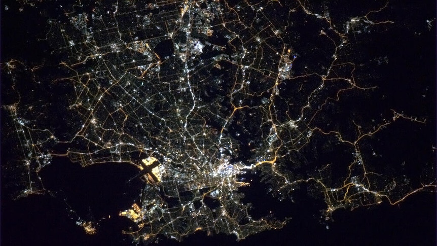 Sydney viewed from the ISS