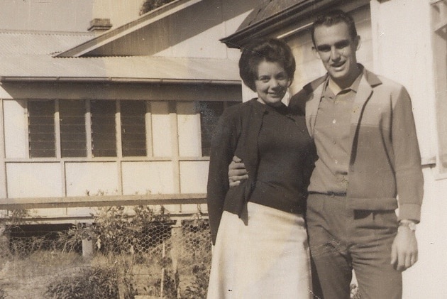 Harold and Barbara Cronin as young adults