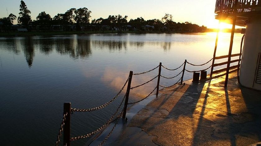 Dawn on the River Murray